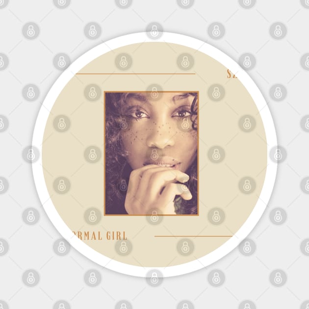 sza vintage Magnet by partikelir.clr